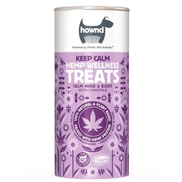 HOWND Hemp Wellness Treats Plantaardige glutenvrije Hondensnacks met Kamille