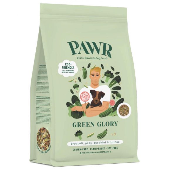 PAWR Green Glory plantaardig hondenvoer Quinoa Compleet