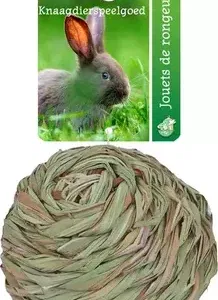 Boon - Geweven grasbal met bel - 10 cm