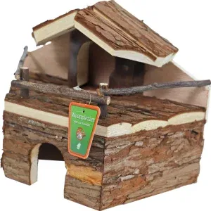 Boon - Houten hoekhuis knaagdieren - 22 cm