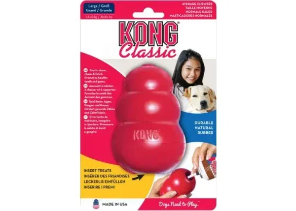 Kong - Orginal rubberen kauer - large