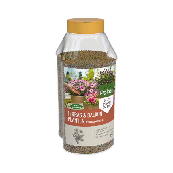 Pokon Terras & Balkon Planten Voedingskorrels 1800gr