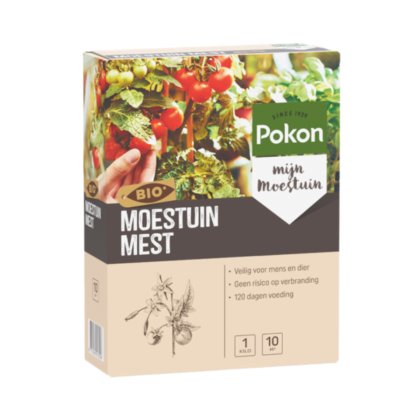 Pokon Bio Moestuin Mest 1kg