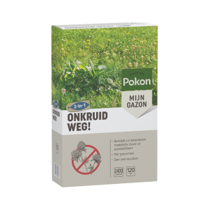 Pokon Onkruid Weg! 2,4kg voor 120m²