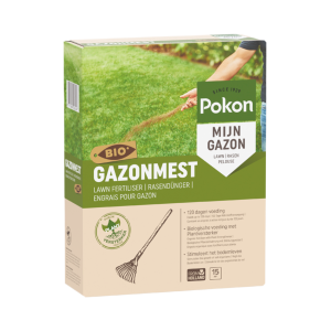 Pokon Bio Gazonmest 1kg voor 15m²
