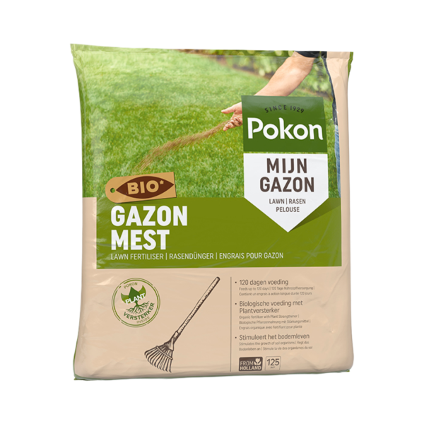 Pokon Bio Gazonmest 8,4kg voor 125m²