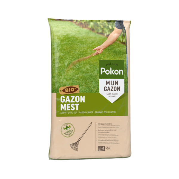 Pokon Bio Gazonmest 16,8kg voor 250m²