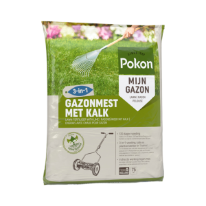 Pokon Gazonmest met Kalk 5kg voor 75m²