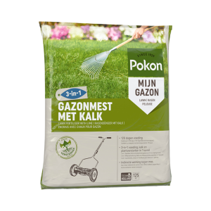 Pokon Gazonmest met Kalk 8,4kg voor 125m²