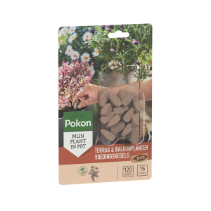 Pokon Bio Terras & Balkon Planten Voedingskegels 15 stuks