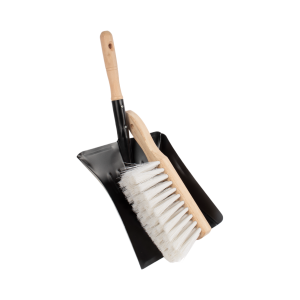 Talen Tools Stofblik zwart met stoffer wit
