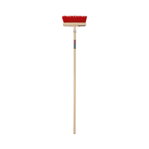 Talen Tools Bezem rood b28cm+steel h1,4m - Afbeelding 2