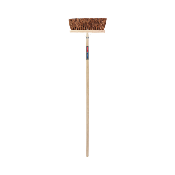 Talen Tools Bezem b37cm bruin+steel h1,4m - Afbeelding 2
