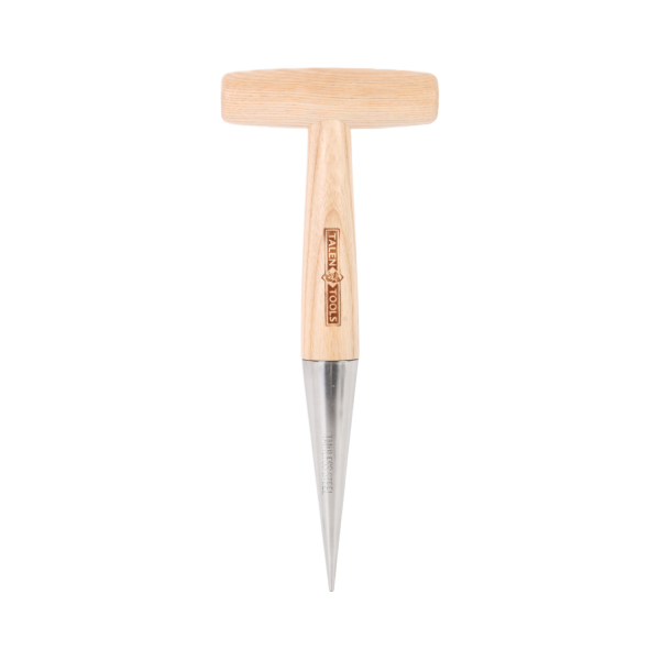 Talen Tools T-pootstok essenhout/rvs