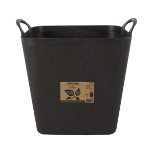 Talen Tools Kuip recycled vierkant 43l zwart