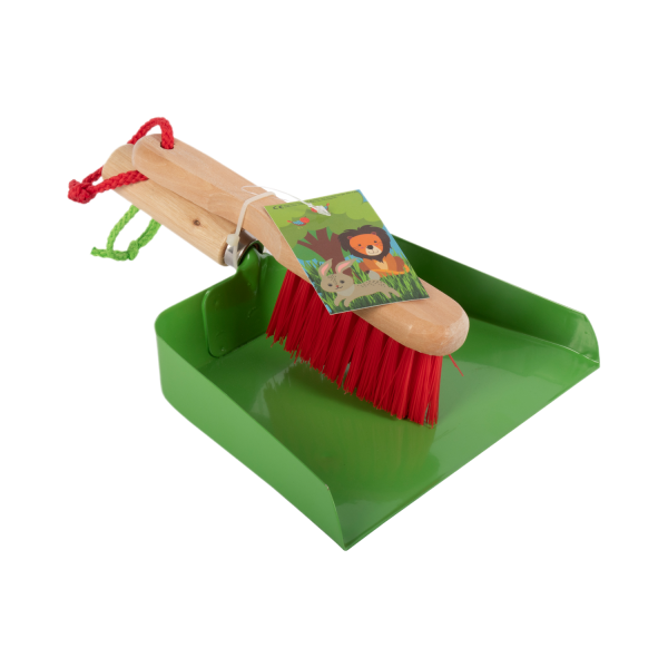 Talen Tools Stoffer en blik leeuw & konijn