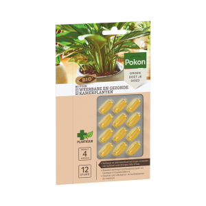 Pokon Bio Kuur voor Weerbare en Gezonde Kamerplanten Capsules 12 stuks
