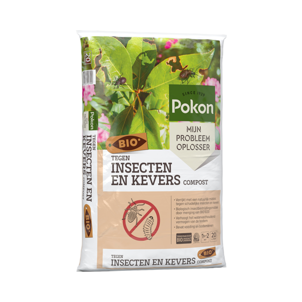 Pokon Bio Tegen Insecten en Kevers Compost 20L