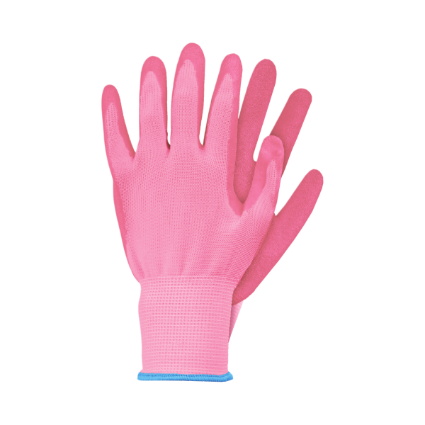 Talen Tools Werkhandschoenenlatex roze m