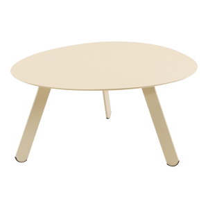 Bijzettafeltje Tiki 74x60x35,5cm crème