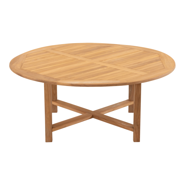 Tafel teak Ø120x75cm