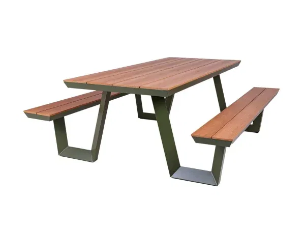 MaximaVida picknicktafel Bermuda olijfgroen