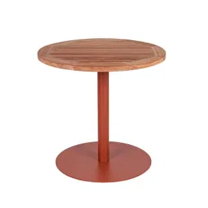 MaximaVida ronde tuintafel Java 80cm roestbruin
