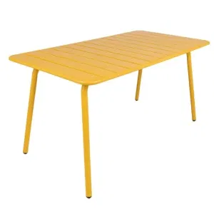 MaximaVida Max tuintafel 150 x 80 cm okergeel