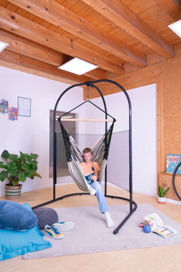 La Siesta Hangmat stoel - Habana Zebra - Organisch Katoen Comfort SizeHangmat stoel - Afbeelding 2