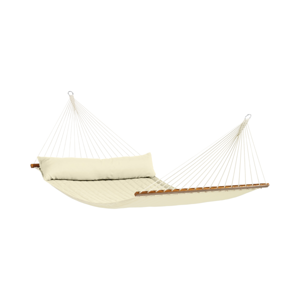 La Siesta Hangmat - Alabama Vanilla - Quilted KingsizeSpreader Bar