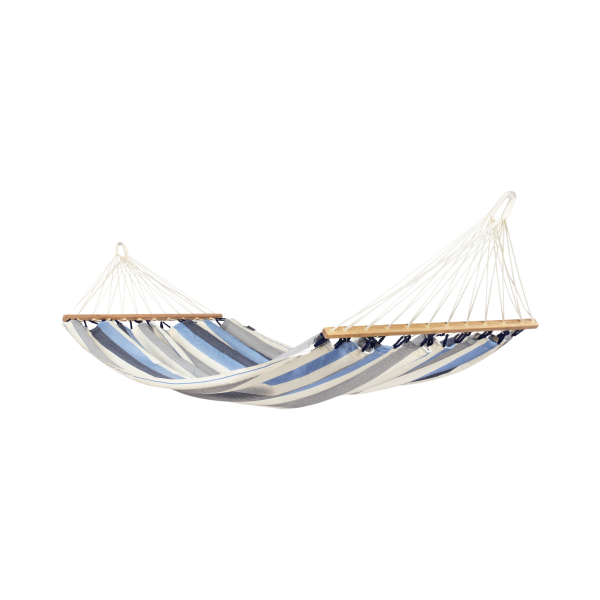 La Siesta Hangmat -Alisio Sea Salt - Weather-Resistant Single SizeSpreader Bar