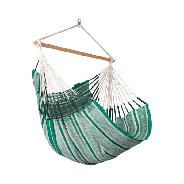 La Siesta Hangmat stoel - Habana Agave - Organisch Katoen Comfort Size