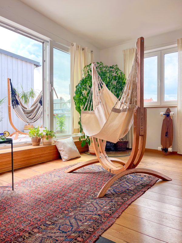 La Siesta Hangmat stoel - Udine Organic Latte - Organisch Katoen - Afbeelding 2