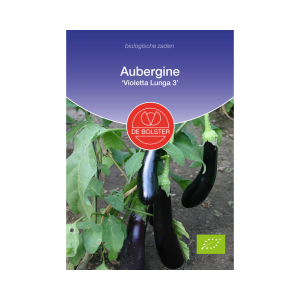 De Bolster Zaden - Aubergine 'Violetta Lunga 3'