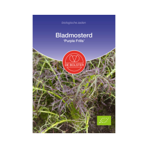 De Bolster Zaden - Bladmosterd 'Purple Frills'