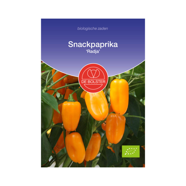 De Bolster Zaden - Snackpaprika 'Radja'