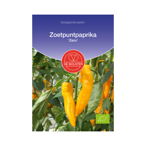 De Bolster Zaden - Zoetpuntpaprika 'Zazu'