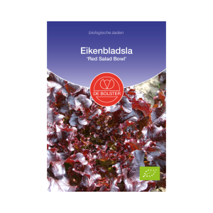 De Bolster Zaden - Eikenbladsla 'Red Salad Bowl'