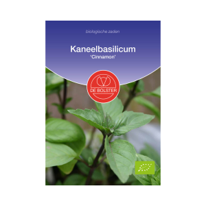 De Bolster Zaden - Kaneelbasilicum 'Cinnamon'