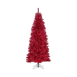 Colchester kerstboom rood TIPS 945 - h215xd94cm