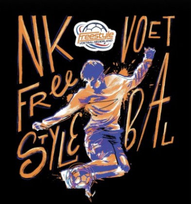 Illustratie NK Freestyle Voetbal